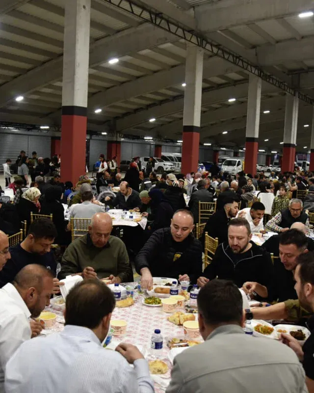 15 Mart Dursunbey Kapalı Pazar Yeri İftarı